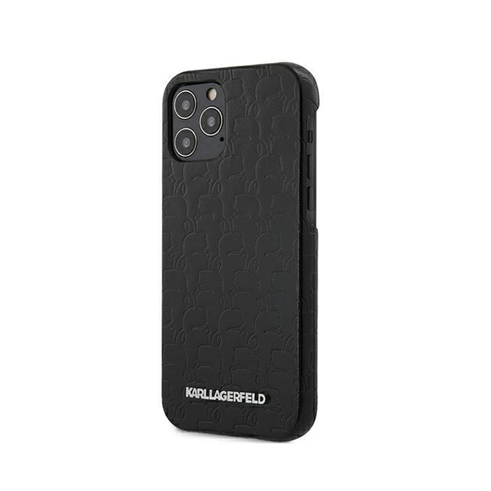 Ovitek Karl Lagerfeld iPhone 12/12 Pro Kameo črna