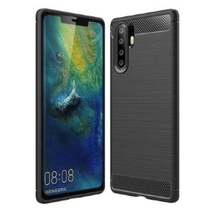 Zaščitni ovitek Carbon Huawei P30 Pro črn