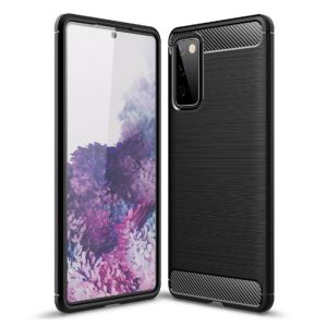 Zaščitni ovitek Carbon Samsung Galaxy S20 FE črn