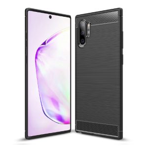 Zaščitni ovitek Carbon Samsung Galaxy NOTE10 črn