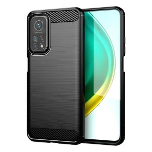 Zaščitni ovitek Carbon Xiaomi MI 10T Pro črn