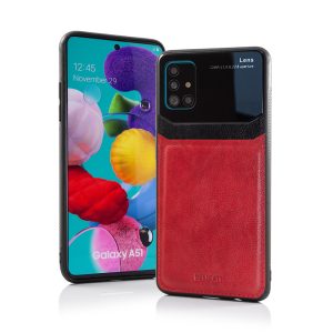 Zaščitni ovitek SLIM LEATHER usnjen rdeč