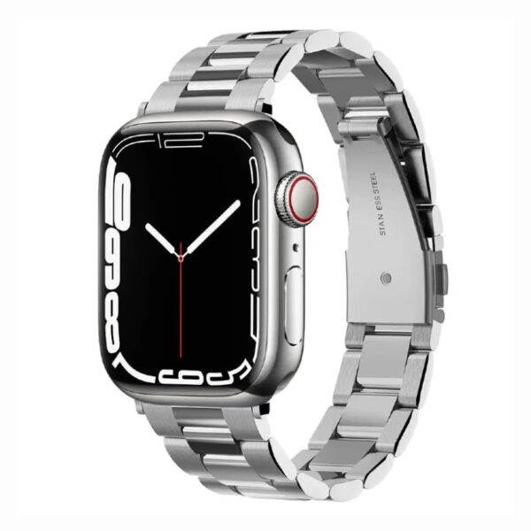 Pašček Spigen Modern Fit za Apple Watch pametno uro - 38/40/41mm srebrna
