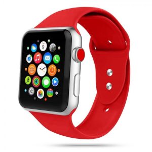Pašček zapestnica za Apple watch 2/3/4/5/6/SE 40mm rdeč