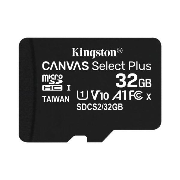 Kingston spominska kartica 32GB Canvas Select Plus microSDXC Class 10 UHS-I