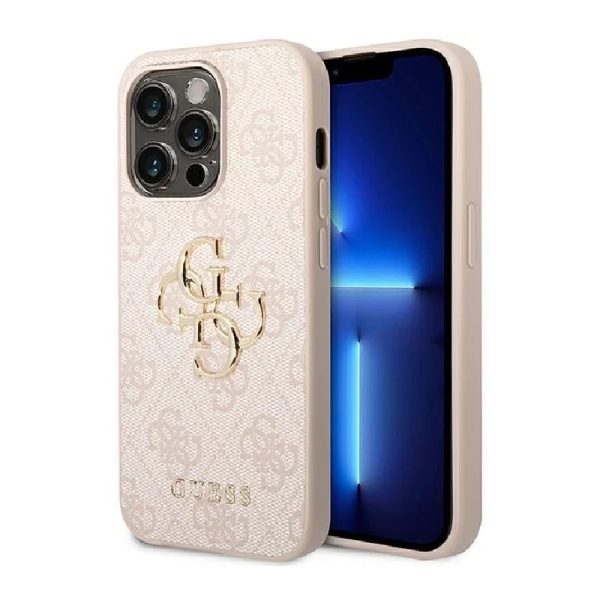 Ovitek GUESS iPhone 14 Pro 4G Pink Roza