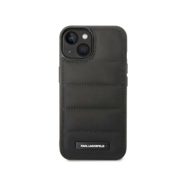 Ovitek Karl Lagerfeld Puffy iPhone 14 Pro Black Črna