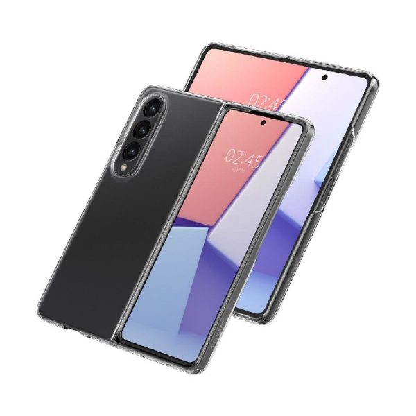 Ovitek Spigen Airskin Crystal Clear za Samsung Galaxy Fold4 Transparent Prozrona