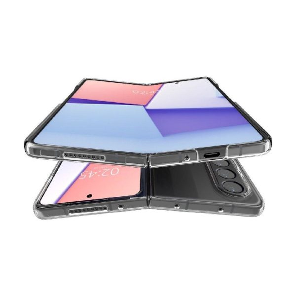 Ovitek Spigen Airskin Crystal Clear za Samsung Galaxy Fold4 Transparent Prozrona