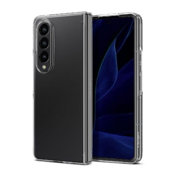 Ovitek Spigen Airskin Crystal Clear za Samsung Galaxy Fold4 Transparent Prozrona