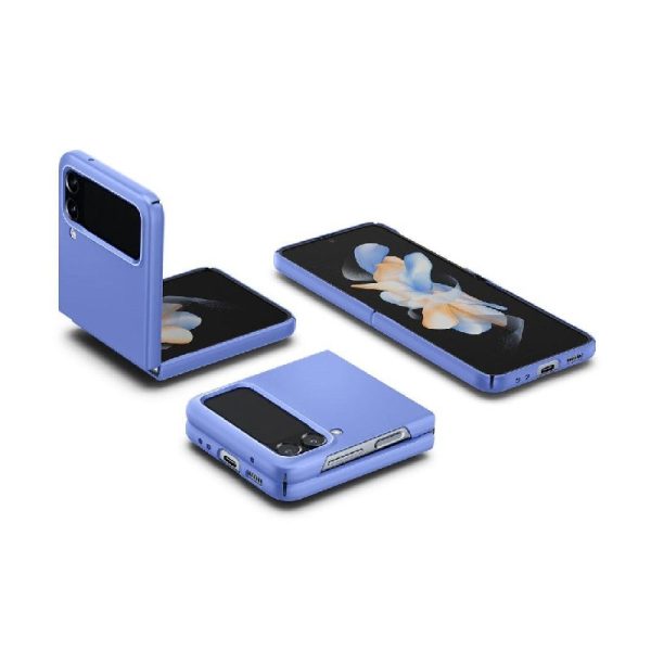 Ovitek Spigen Airskin za Samsung Galaxy Flip4 Cornflower Blue Modra