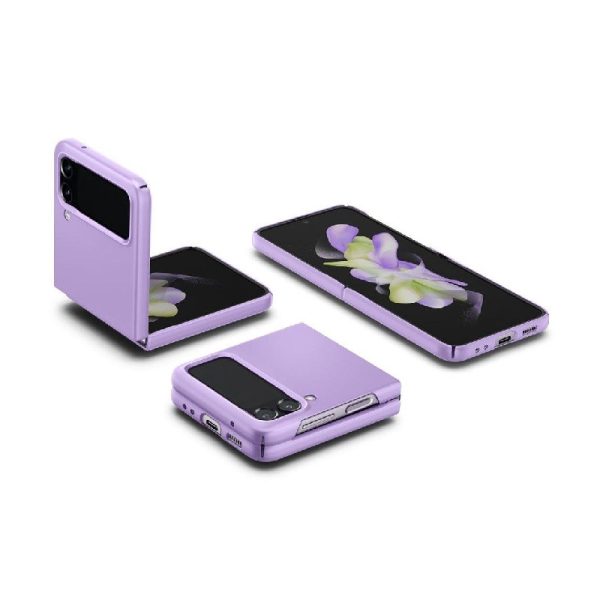 Ovitek Spigen Airskin za Samsung Galaxy Flip4 Rose Purple Vijolična