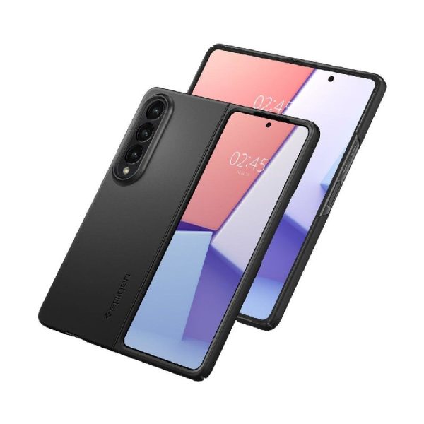 Ovitek Spigen Airskin za Samsung Galaxy Fold4 Black Črna