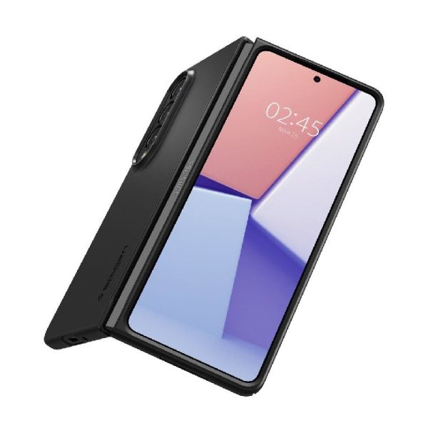 Ovitek Spigen Airskin za Samsung Galaxy Fold4 Black Črna