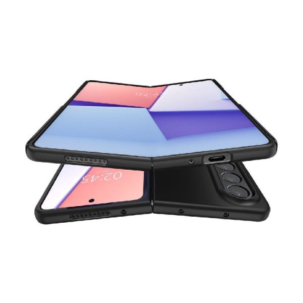 Ovitek Spigen Airskin za Samsung Galaxy Fold4 Black Črna