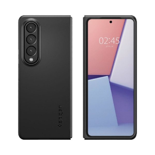 Ovitek Spigen Airskin za Samsung Galaxy Fold4 Black Črna