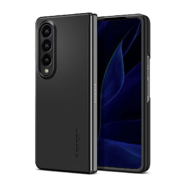 Ovitek Spigen Airskin za Samsung Galaxy Fold4 Black Črna