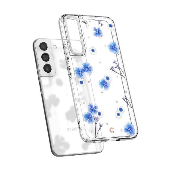 Ovitek Spigen Cyrill Cecile za Samsung Galaxy S22 Blue Spring Modra
