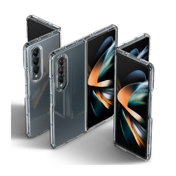 Ovitek Spigen Hybrid Crystal Clear za Samsung Galaxy Fold4 Transparent Prozorna