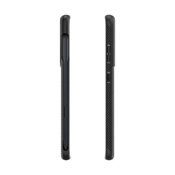 Ovitek Spigen Liquid Air Pen za Samsung Galaxy S21 Ultra Matte Black Črna