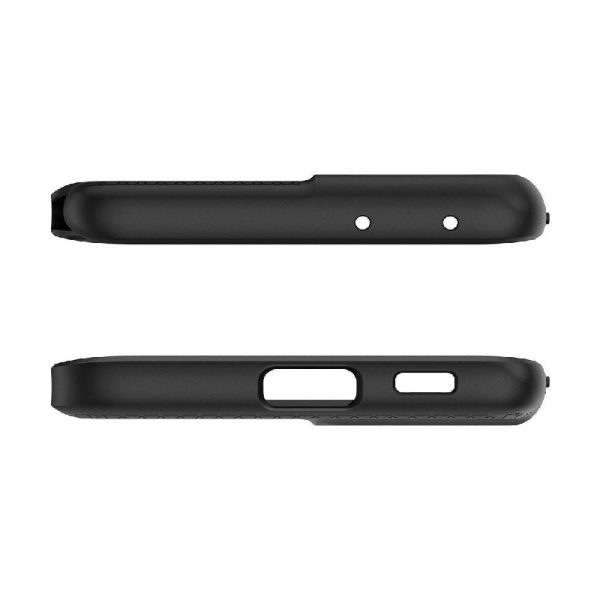 Ovitek Spigen Liquid Air Pen za Samsung Galaxy S21 Ultra Matte Black Črna