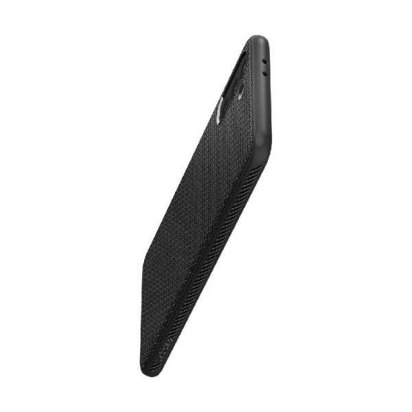 Ovitek Spigen Liquid Air za Samsung Galaxy S21 Matte Black Črna