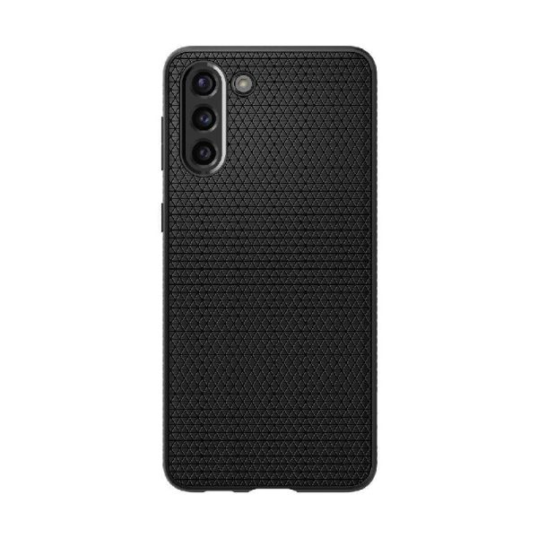Ovitek Spigen Liquid Air za Samsung Galaxy S21 Matte Black Črna