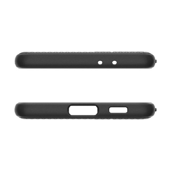 Ovitek Spigen Liquid Air za Samsung Galaxy S21 Matte Black Črna