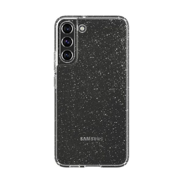 Ovitek Spigen Liquid Glitter Crystal za Samsung Galaxy S22 - prozoren