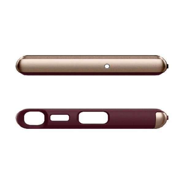 Ovitek Spigen Neo Hybrid za Samsung Galaxy S22 Ultra Burgundy Bordo