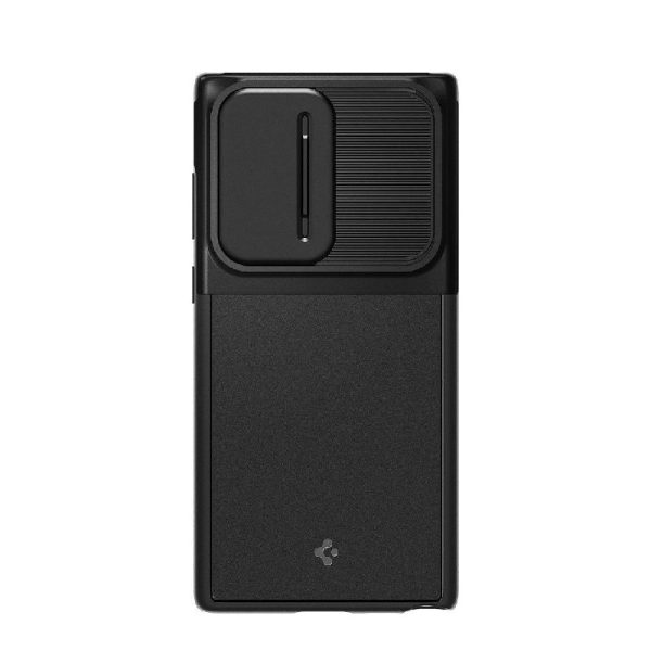 Ovitek Spigen Optik Armor za Samsung Galaxy S22 Ultra Black Črna