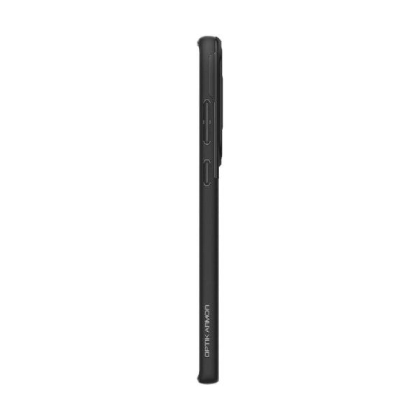 Ovitek Spigen Optik Armor za Samsung Galaxy S22 Ultra Black Črna
