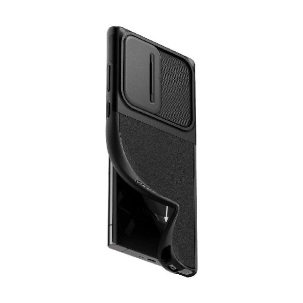 Ovitek Spigen Optik Armor za Samsung Galaxy S22 Ultra Black Črna
