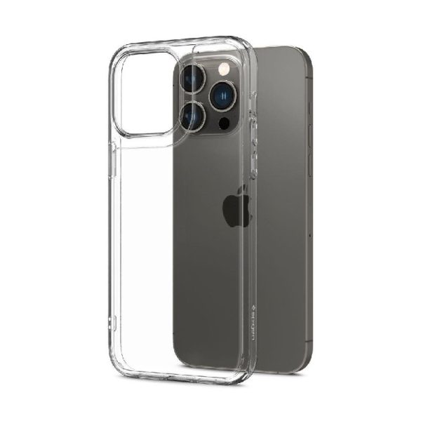 Ovitek Spigen Quartz Hybrid Iphone 14 Pro Max Crystal Clear Prozorna