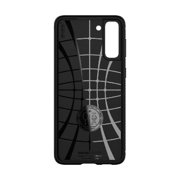 Ovitek Spigen Rugged Armor za Samsung Galaxy S21 Matte Black Črna