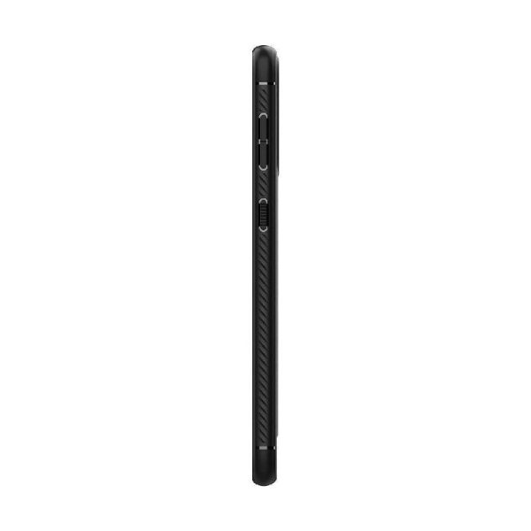 Ovitek Spigen Rugged Armor za Samsung Galaxy S21 Matte Black Črna