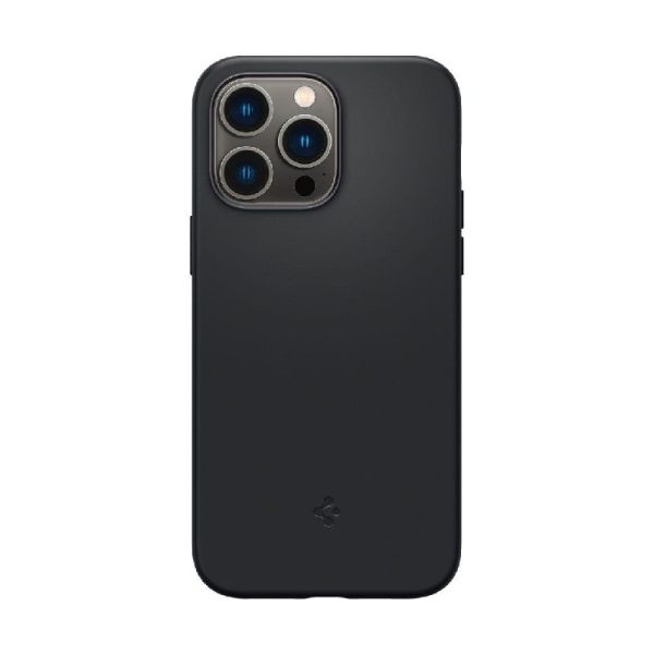 Ovitek Spigen Silicone Fit MagSafe iPhone 14 Pro Max Black Črna