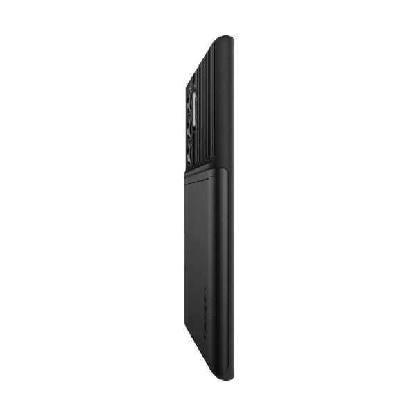 Ovitek Spigen Slim Armor CS za Samsung Galaxy S22 Ultra Black Črna