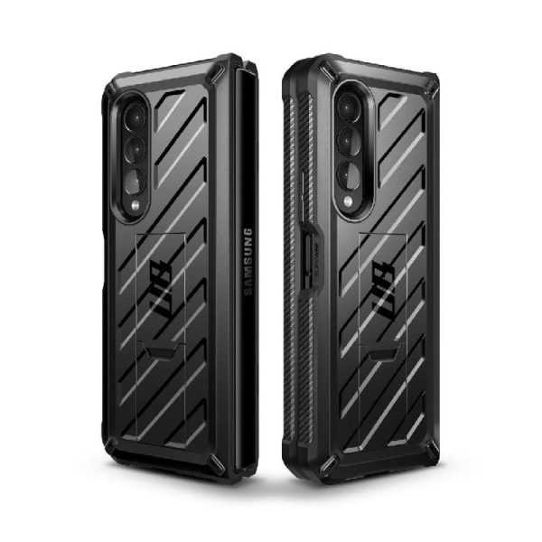 Ovitek Spigen Supcase Unicorn Beetle za Samsung Galaxy Z Fold4 Black Črna