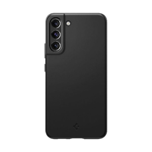 Ovitek Spigen Thin Fit za Samsung Galaxy S22 Black Črna