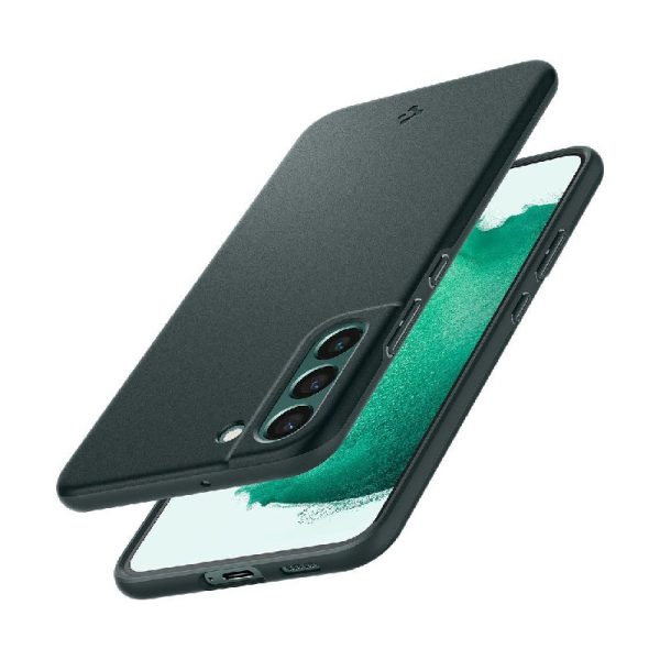 Ovitek Spigen Thin Fit za Samsung Galaxy S22 Plus Abyss Green Zelena