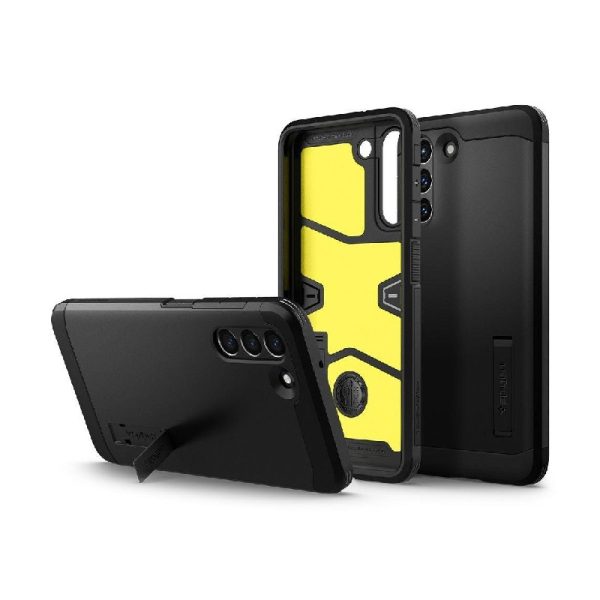 Ovitek Spigen Tough Armor za Samsung Galaxy S21 FE Ultra Black Črna