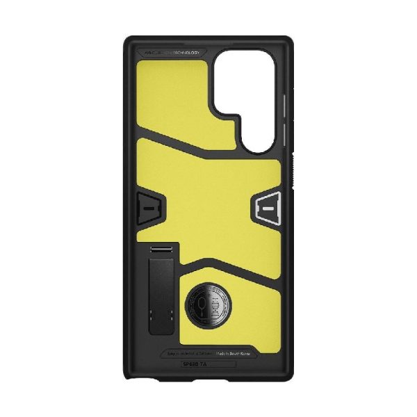 Ovitek Spigen Tough Armor za Samsung Galaxy S22 Ultra Black Črna