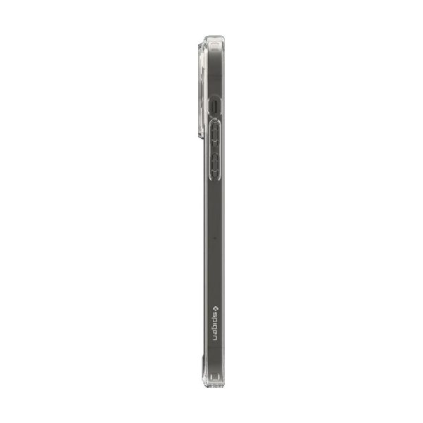 Ovitek Spigen Ultra Hybrid MagSafe Graphite iPhone 14 Pro Prozoren