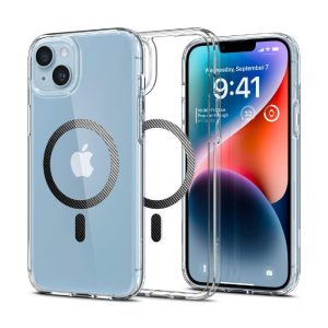 Ovitek Spigen Ultra Hybrid MagSafe iPhone 14 Plus Prozoren