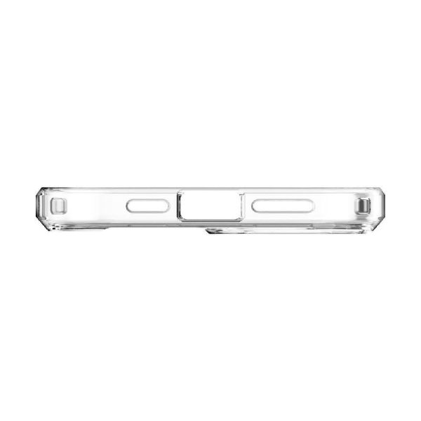 Ovitek Spigen Ultra Hybrid MagSafe White iPhone 12 Pro Max Prozoren