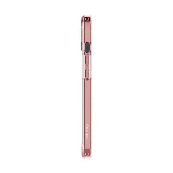 Ovitek Spigen Ultra Hybrid MagSafe White iPhone 13 MINI Rose Crystal Roza