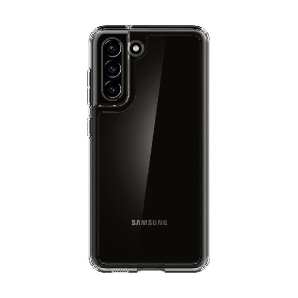 Ovitek Spigen Ultra Hybrid za Samsung Galaxy S21 FE - prozorna