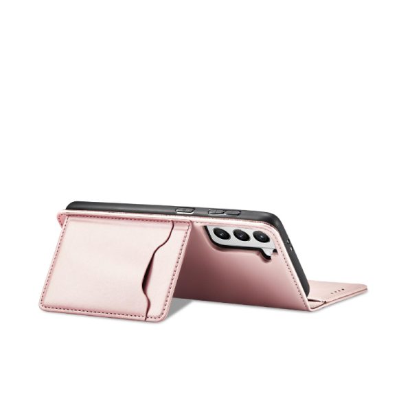 Magnetna preklopna torbica Magnet Case Samsung S22 Plus Roza