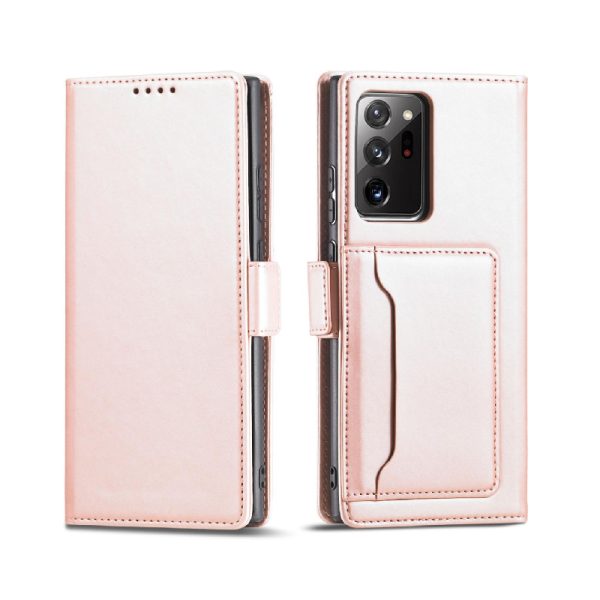 Magnetna preklopna torbica Magnet Case Samsung S22 Ultra Roza